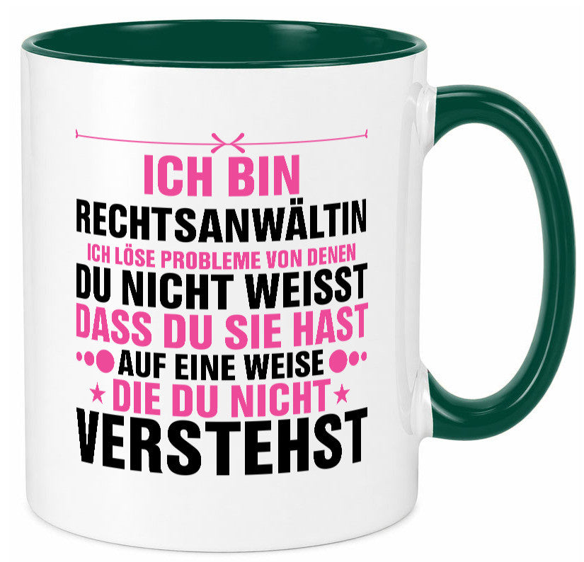 Löse Probleme: Rechtsanwältin | Jurstin Anwältin v2 Geschenk Humor Geschenkidee