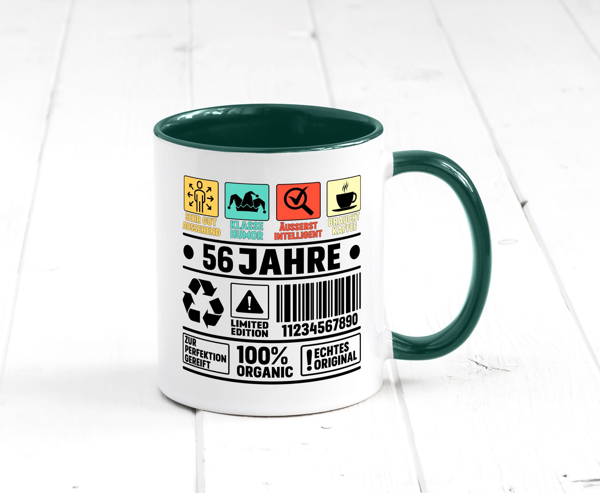 56. Geburtstag | 56 Jahre Humor Limited Edition lustiger Spruch Geschenk