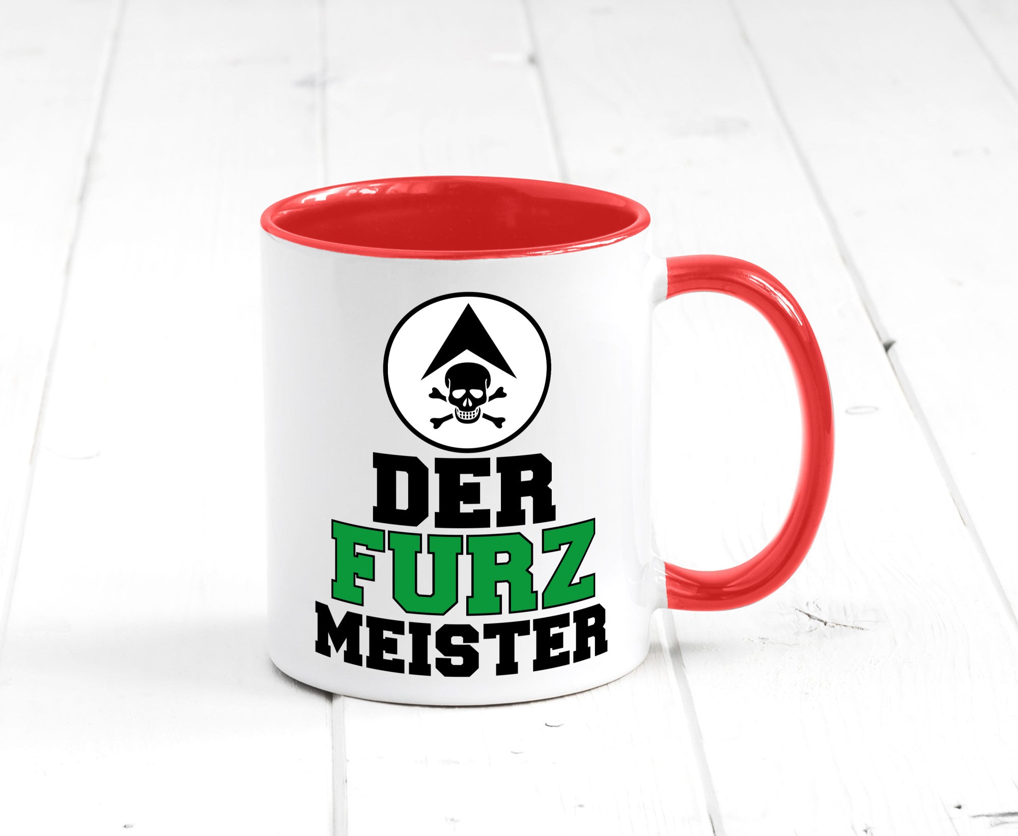 Der Furz Meister | Männer Tasse derber Humor Furzen lustiger Spruch Geschenk