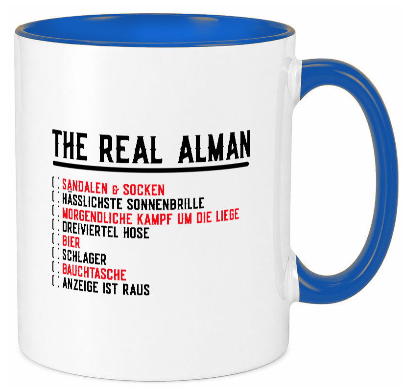 The Real Alman | Echte Deutsche Deutschland Stereotyp Geschenk Humor Tasse