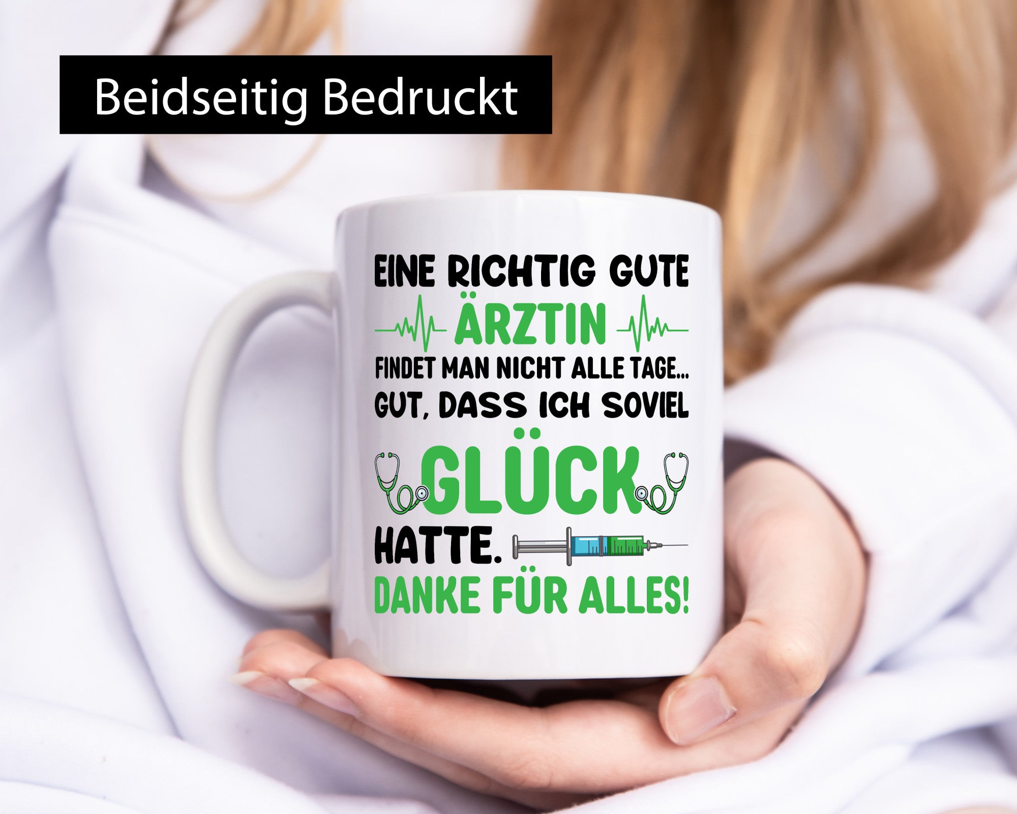 Dankeschön für Ärztin | Arzt Tasse Danke Alles vl1 Geschenkidee Humor