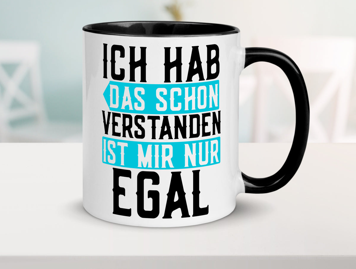 Ist mir egal | Protest Teenager Humor Spruch Büro lustig Arbeit Kollegen Tasse