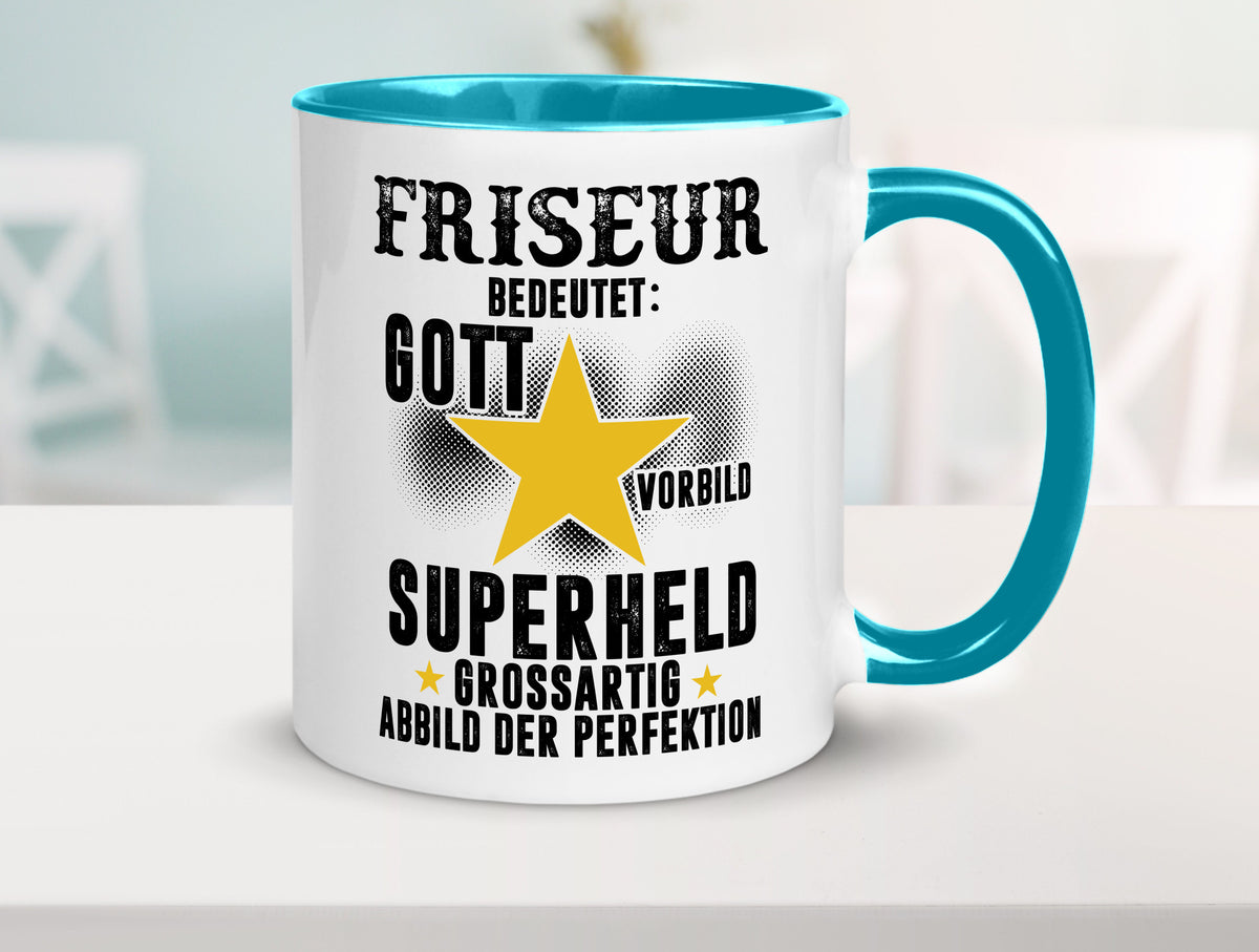 Bedeutung von Friseur | Frisör lustiger Spruch Geschenk Humor Geschenkidee Tasse