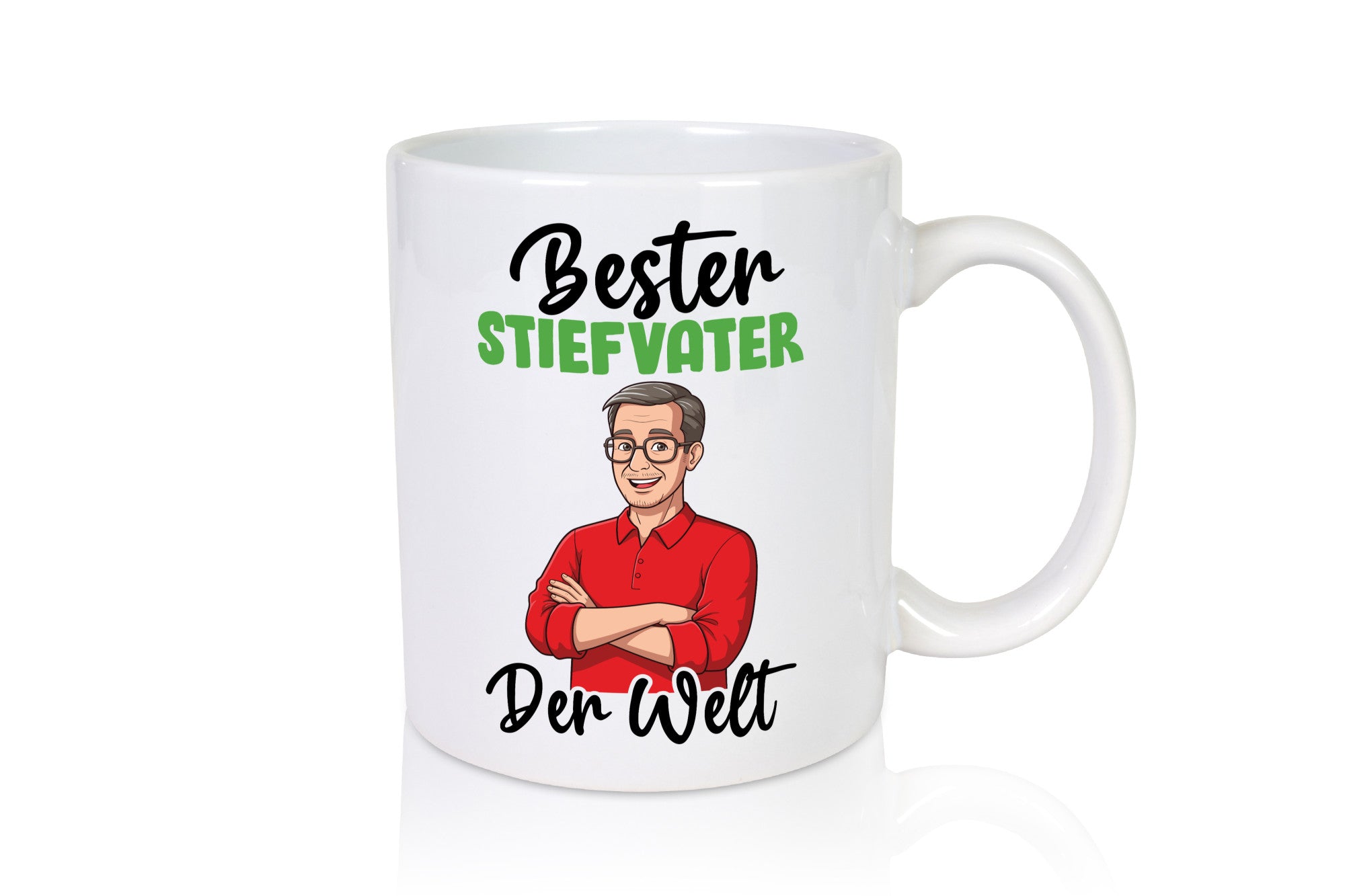 Bester Stiefvater | Stiefsohn lustig Familie Geschenkidee Geschenk Tasse