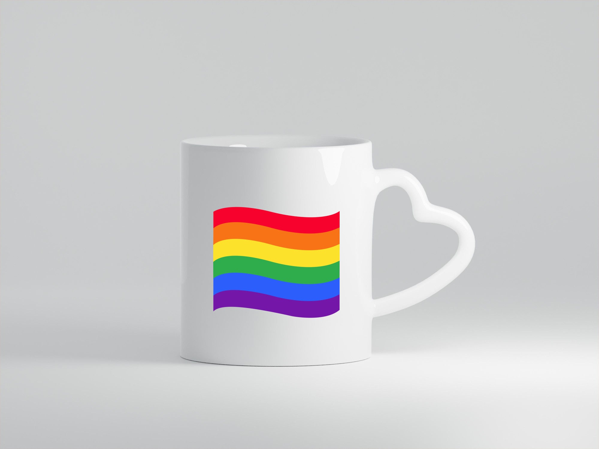 LGBTQ+ Mug | Colourful Rainbow Pride Flag LGBT Humour Gift Idea
