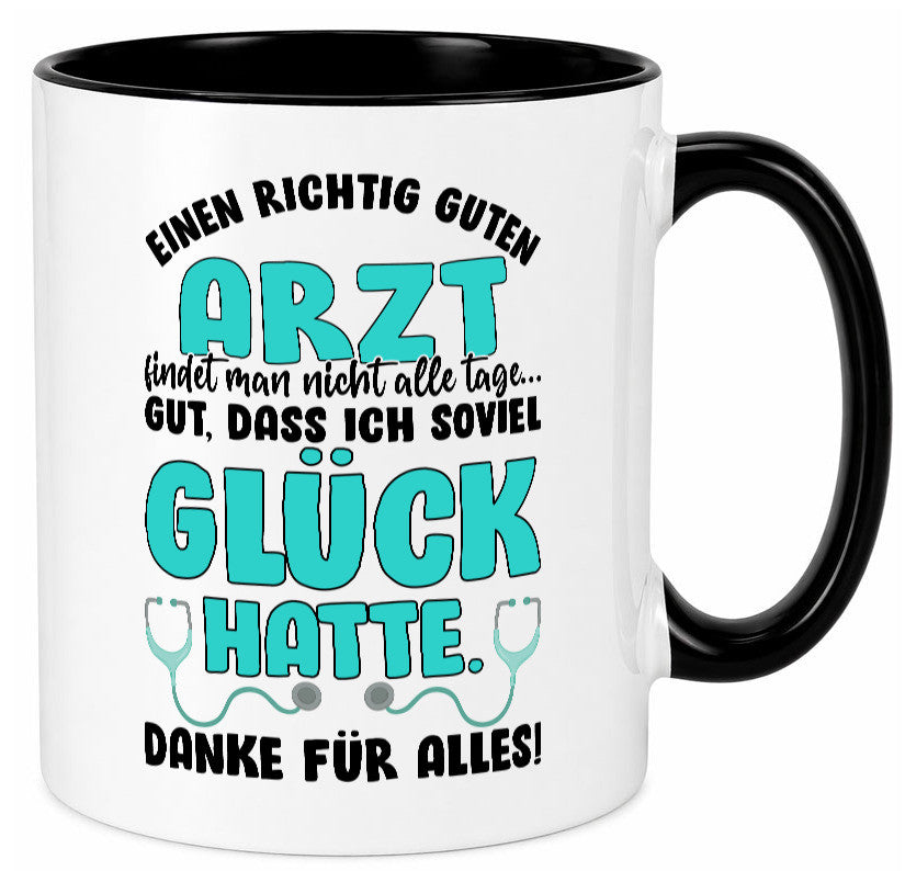 Richtig guter Arzt | Dankeschön Tasse Ärzte Spruch vl9 Humor Geschenkidee