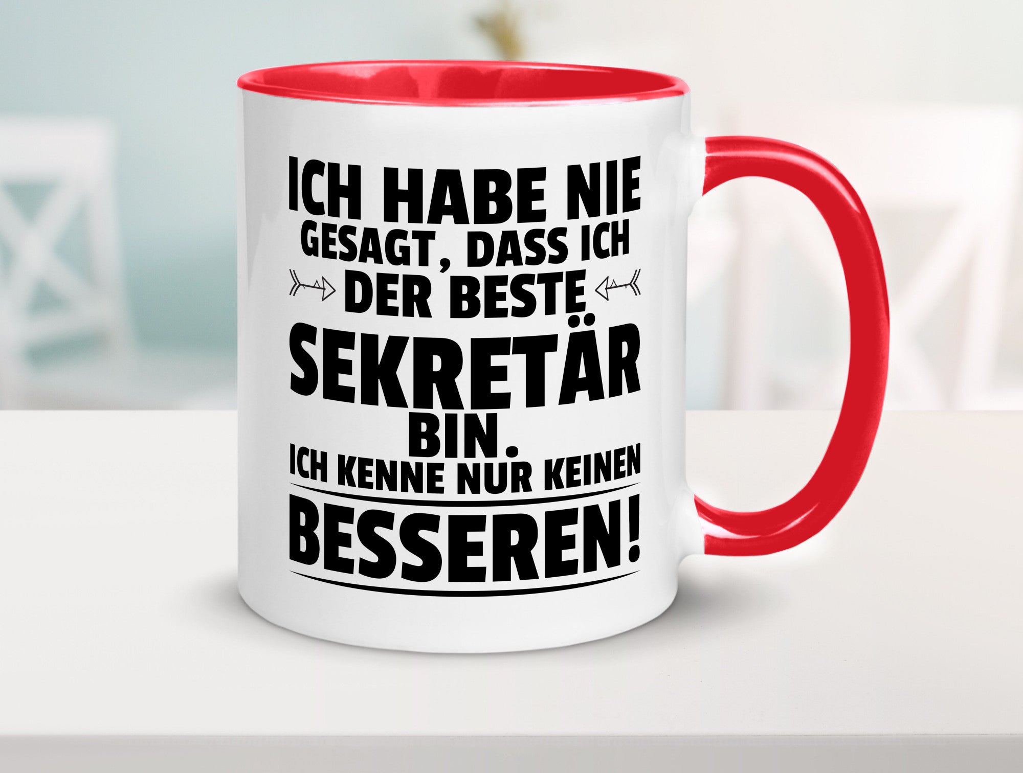 Keinen Besserer Sekretär | Büro lustiger Spruch Geschenk Arbeit Kollegen Tasse