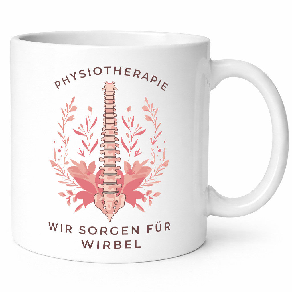 Physiotherapie wir sorgen für wirbel | Therapie lustig Humor Geschenkidee