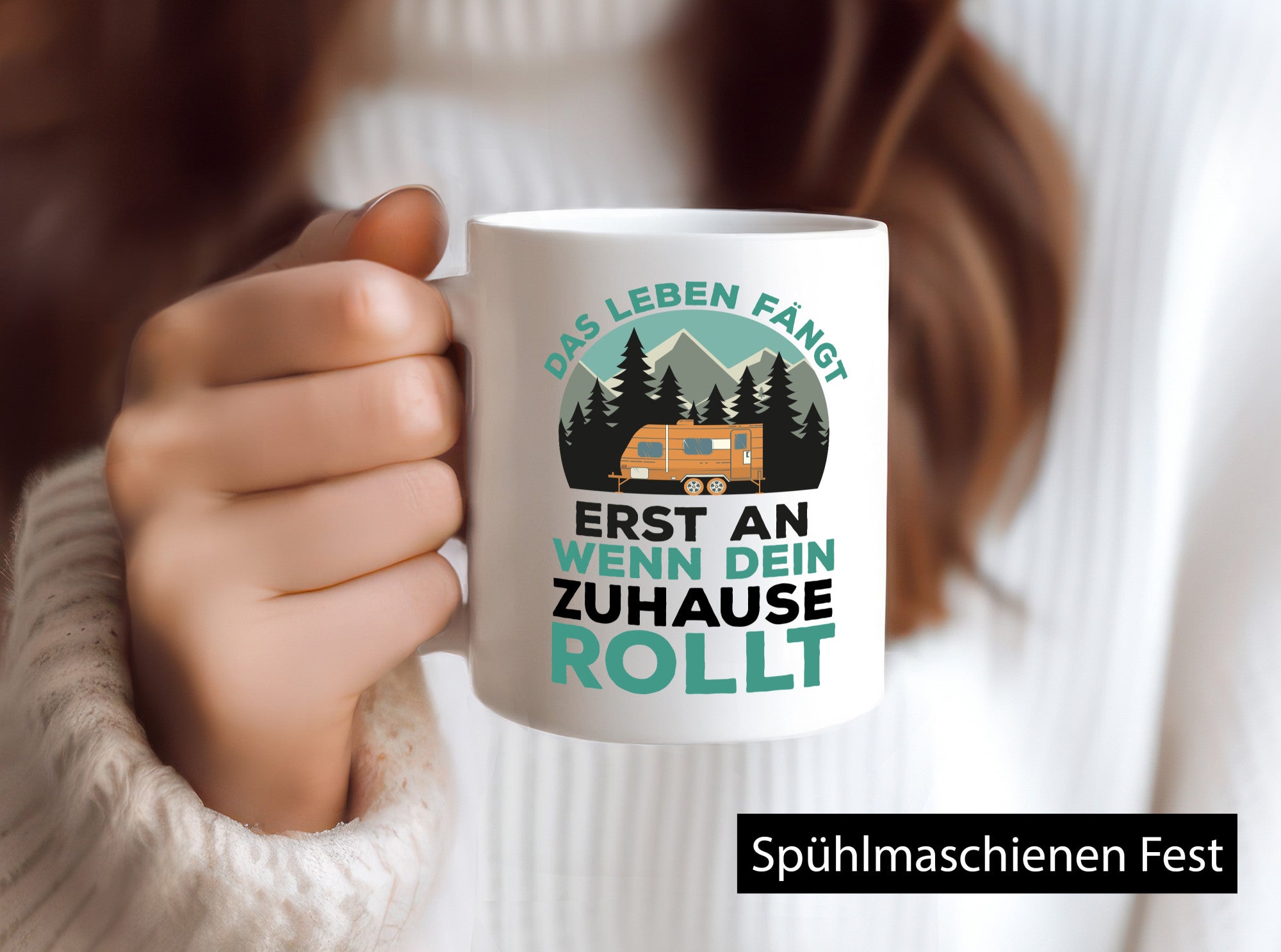 Wohnmobil | Camper Zelten Campingwagen Camperin lustig Humor Geschenkidee
