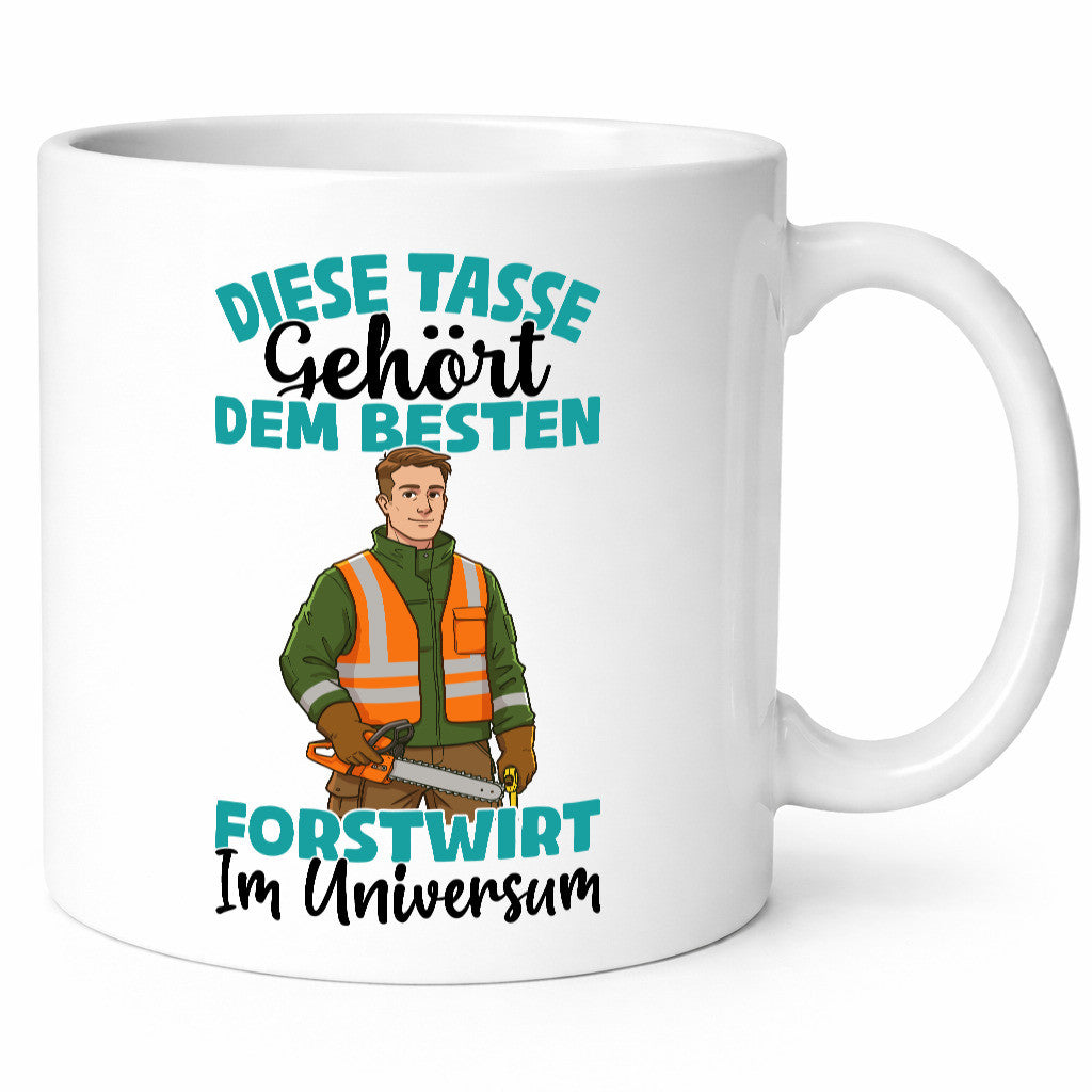 Im Universum: Forstwirt | Waldarbeiter lustig Arbeit Kollegen Büro Geschenk