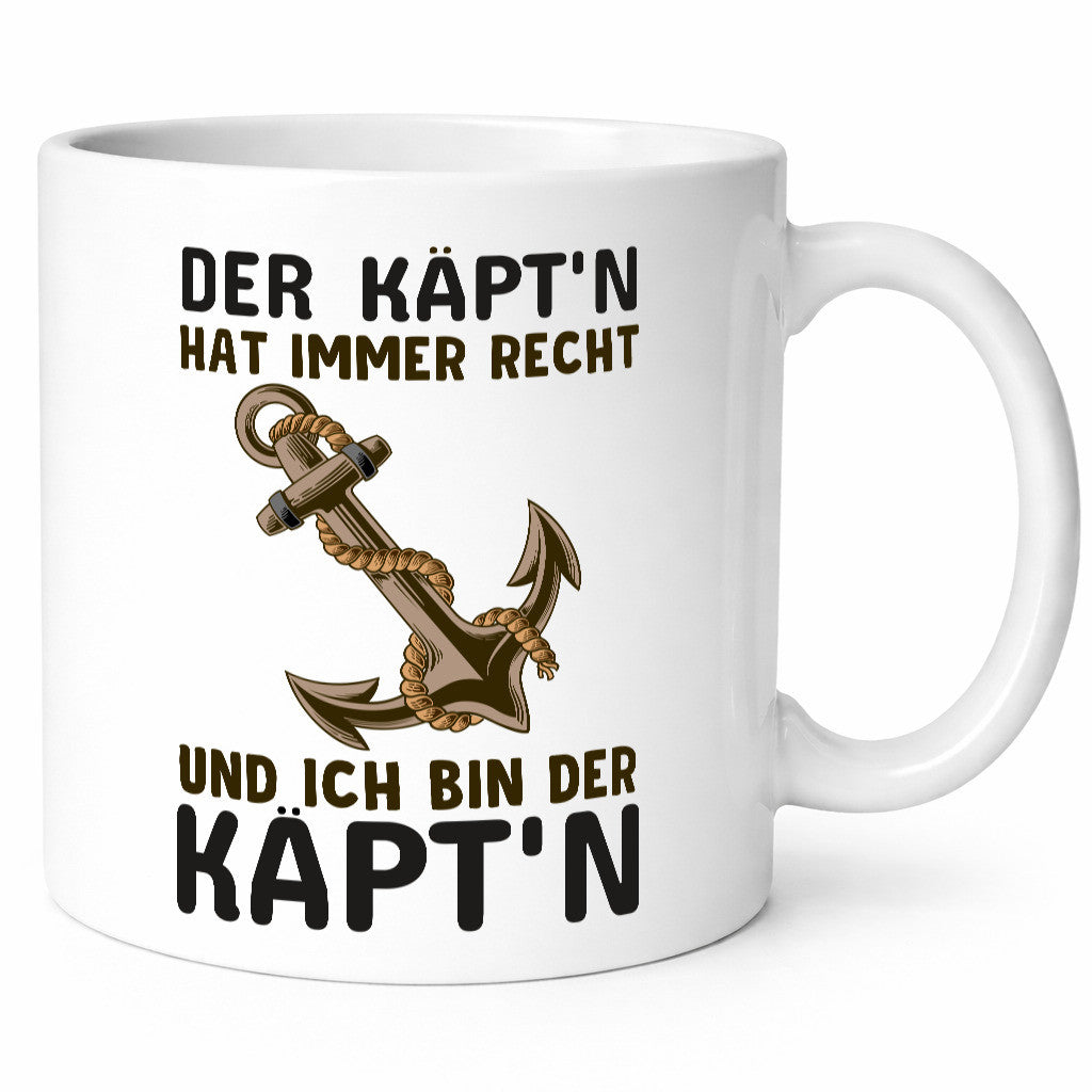 Der Kapitän | Käpt?n Tasse Schifffahrer Boot lustig Humor Geschenkidee Geschenk