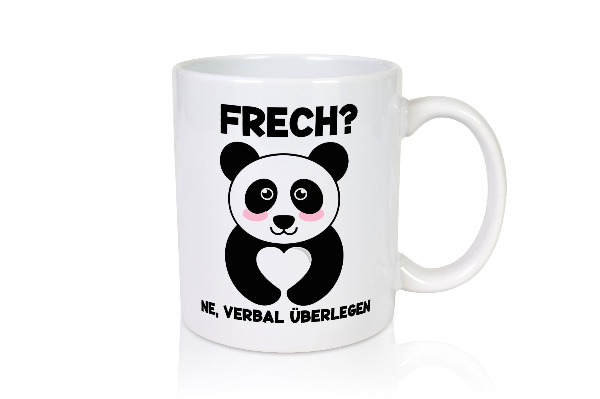 Frech | Verbal überlegen süßer Pandabär kecker Spruch lustiger Geschenk Humor