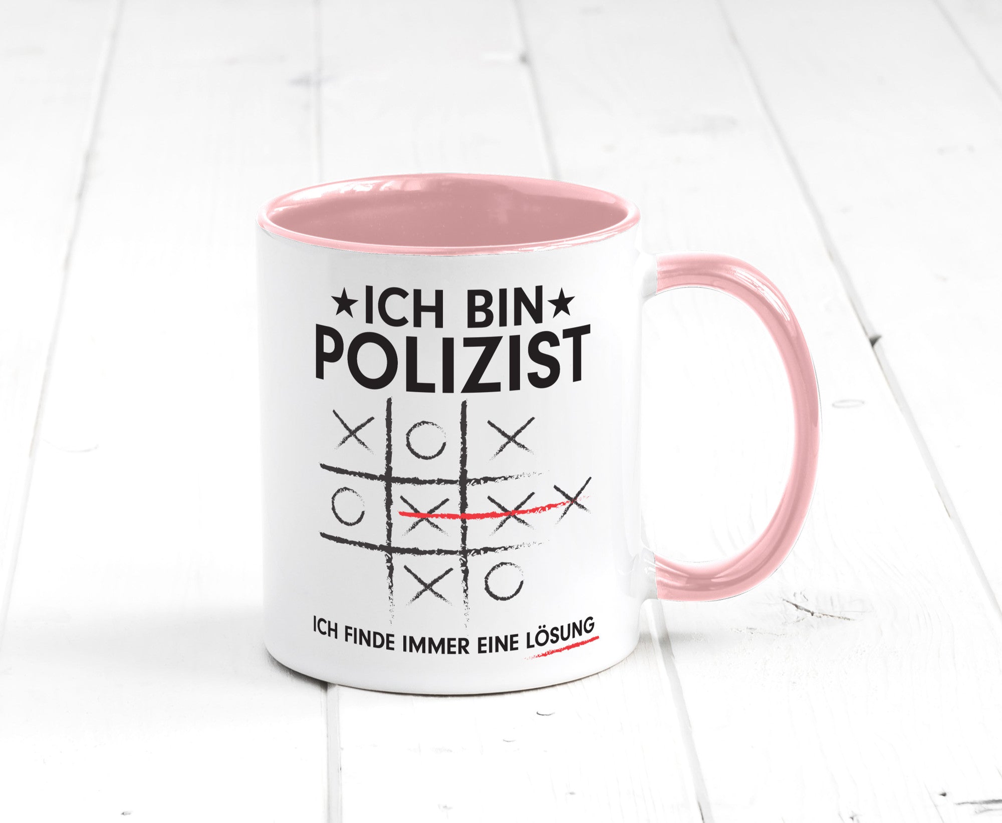 Löse Probleme: Polizist | Polizei Geschenk Humor Geschenkidee lustiger Spruch