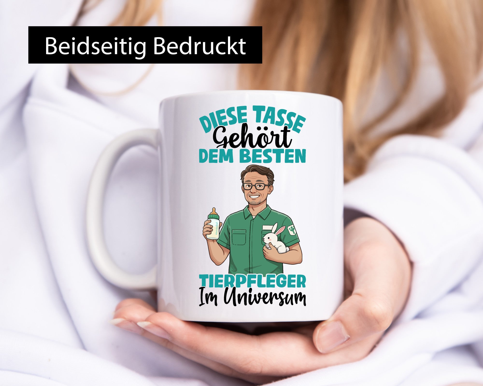 Im Universum: Tierpfleger | Pflegeberuf Tierheim Humor Arbeit Kollegen Büro