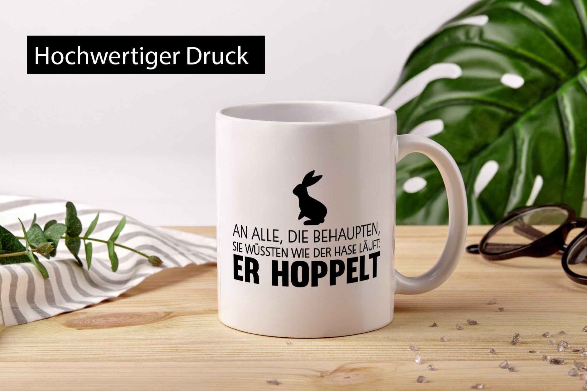 An alle die behaupten wüssten | Hasse Hoppeln lustiger Spruch Geschenk Humor