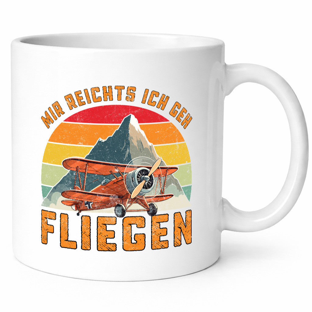 Mir reichts ich geh fliegen | Flugzeug Pilot Piloten lustiger Spruch Geschenk
