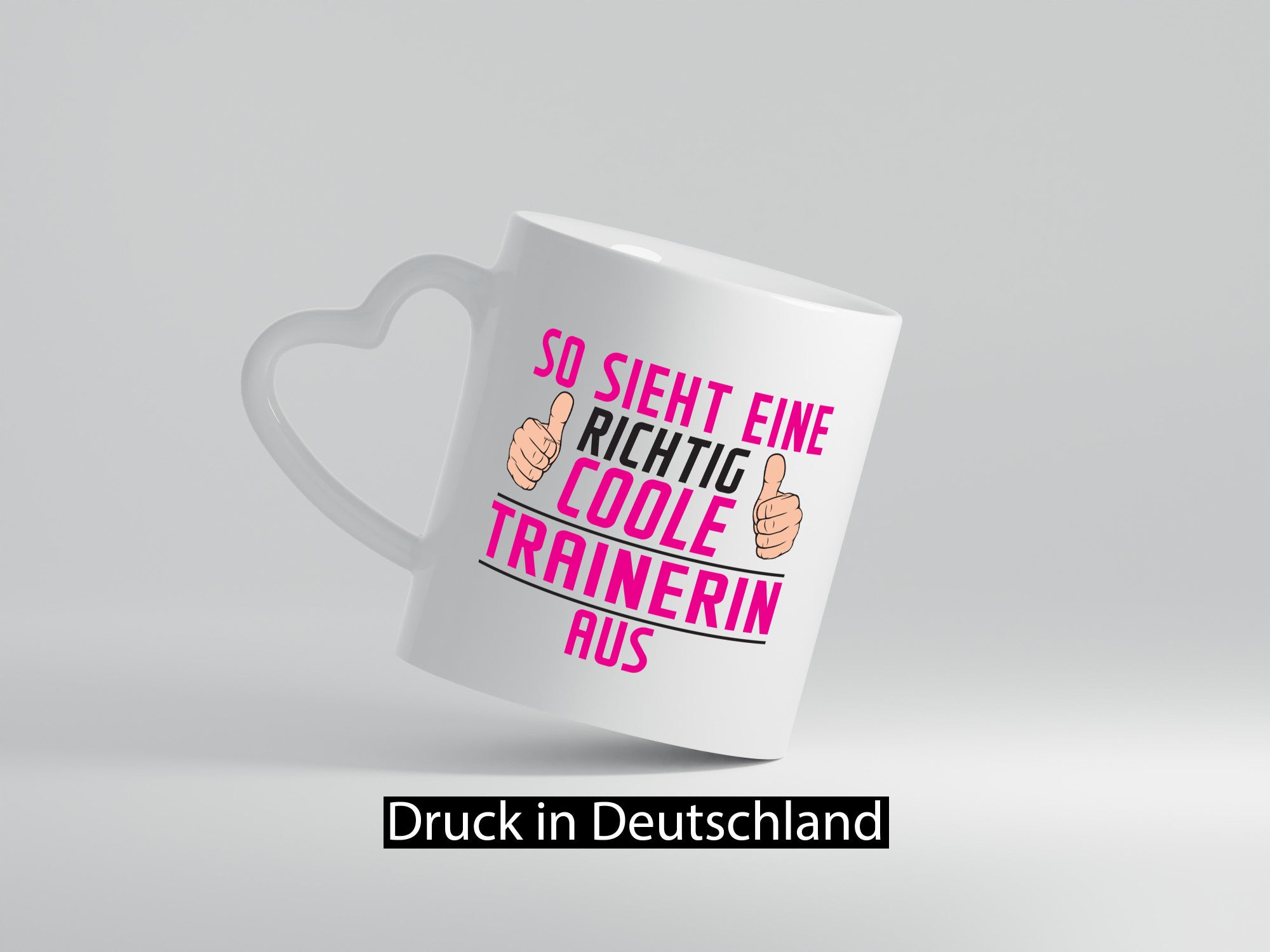 Richtig Coole Trainerin | Sportverein Humor lustig Geschenkidee Geschenk Tasse