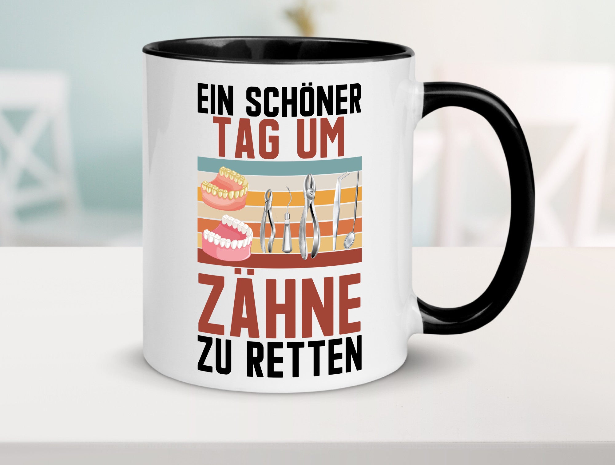 Ein schöner Tag um zähne zu retten | Zahnarzt Geschenk Humor Geschenkidee