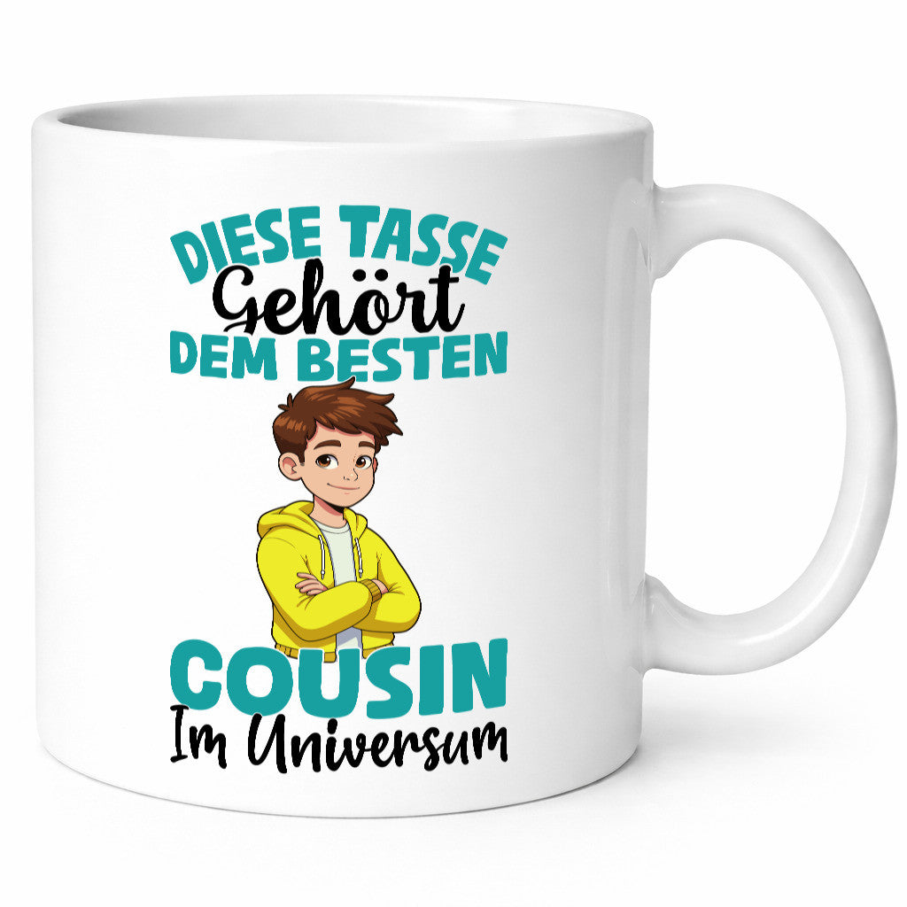 Im Universum: Cousin | Familie Verwandschaft Geschenk Geschenkidee lustiger