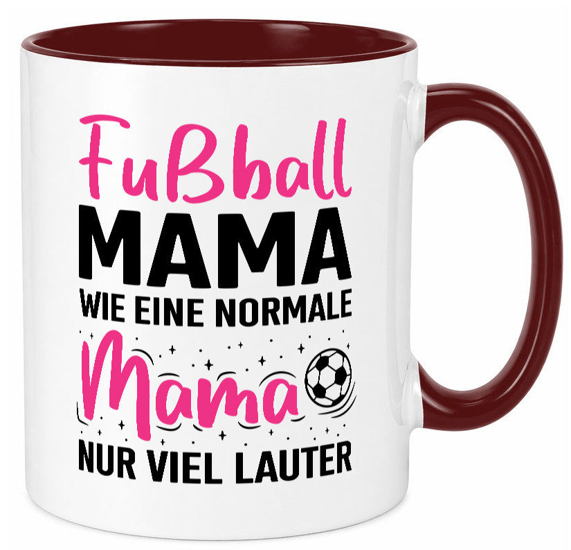 Fußball Mama | Coole Muttertag Geschenk Familie Geschenkidee lustiger Spruch