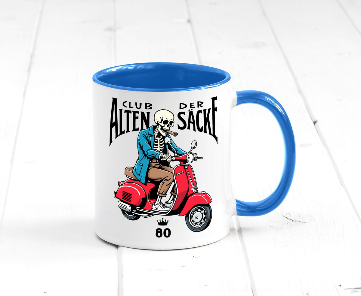 80. Geburtstag | 80 Jahre Club der alten Säcke v2 Humor Geschenkidee Tasse