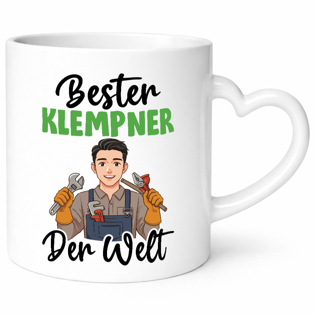 Bester Klempner |klempnern Geschenkidee Humor Tasse