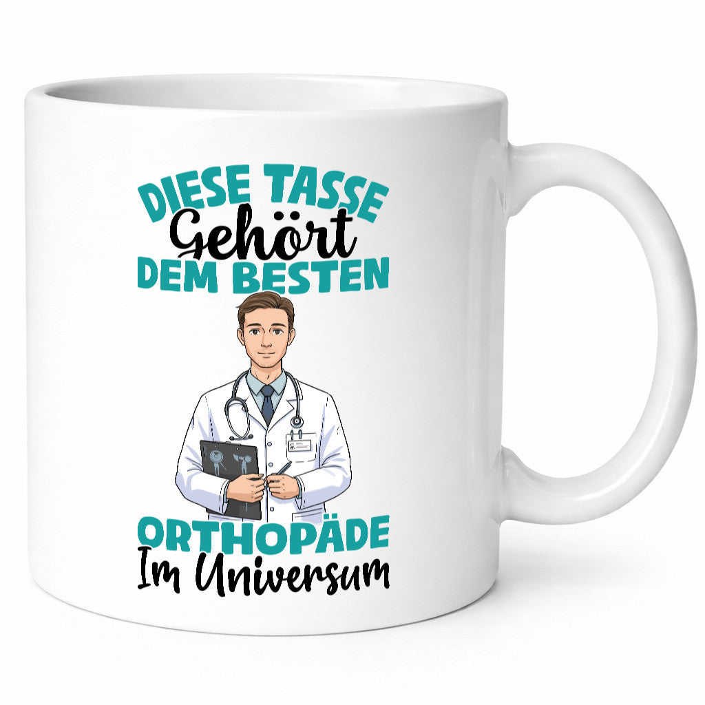 Im Universum: Orthopäde | Orthopädie Witz Geschenkidee Tasse