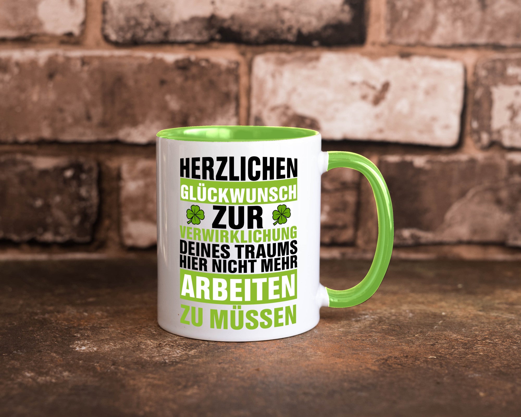 Verwirklichung deiner Träume | Stellenwechel Kollege Humor Arbeit Kollegen Büro
