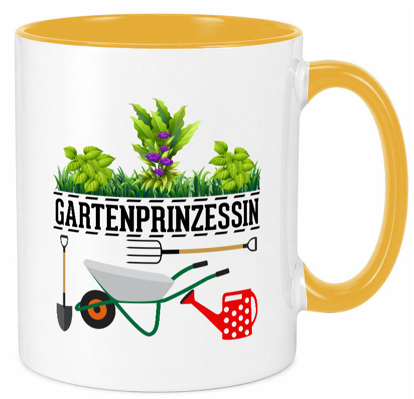 Gartenprinzessin | Gärtnerin Gartenliebhaber Geschenk Humor Geschenkidee