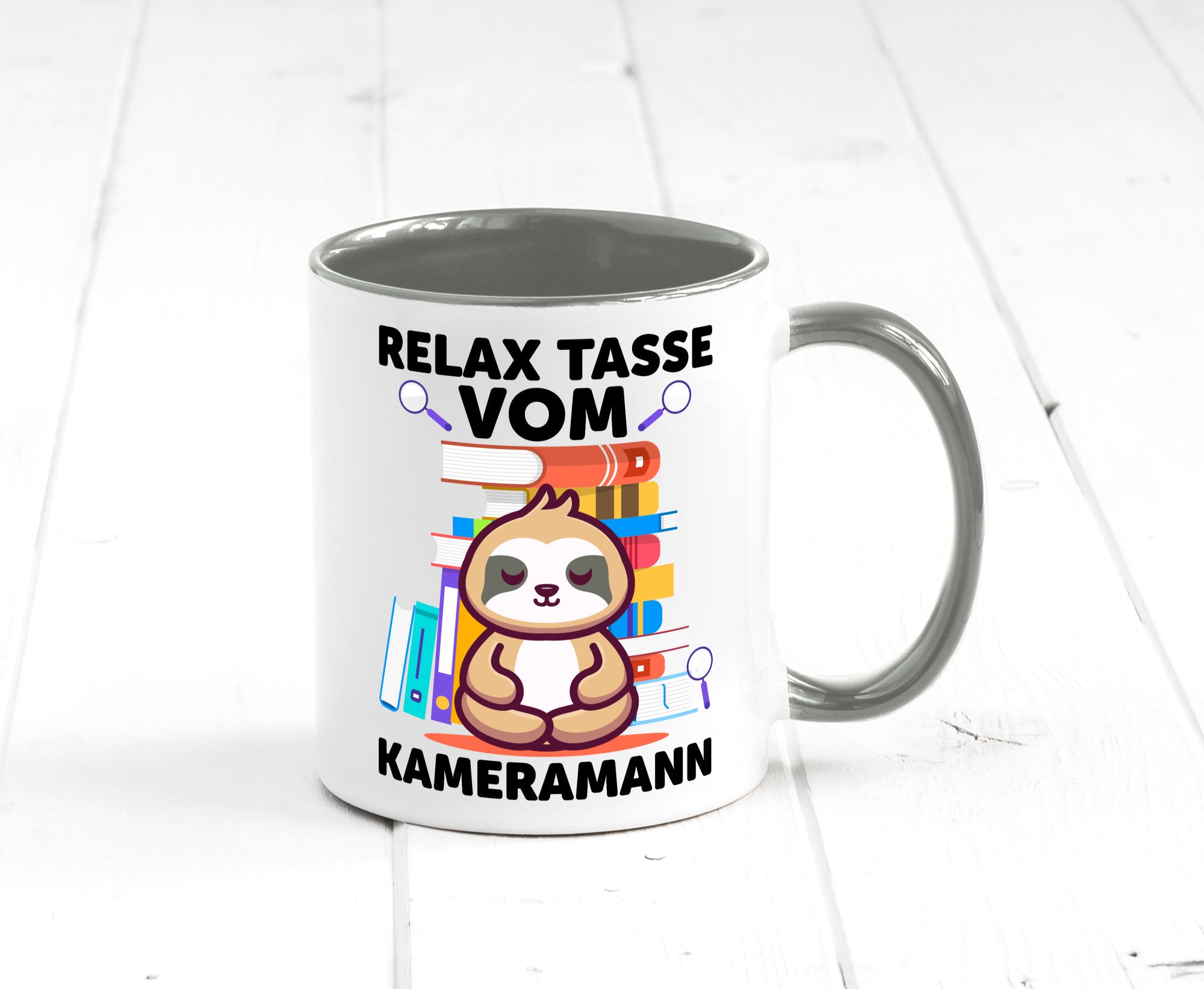Relax Tasse: Kameramann | Kamera Humor Geschenkidee Tasse