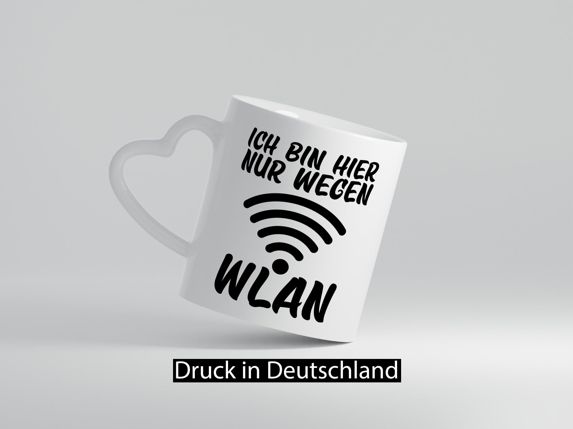 Ich bin hier wegen WLAN | Computer Nerd lustiger Spruch Humor Geschenkidee Tasse