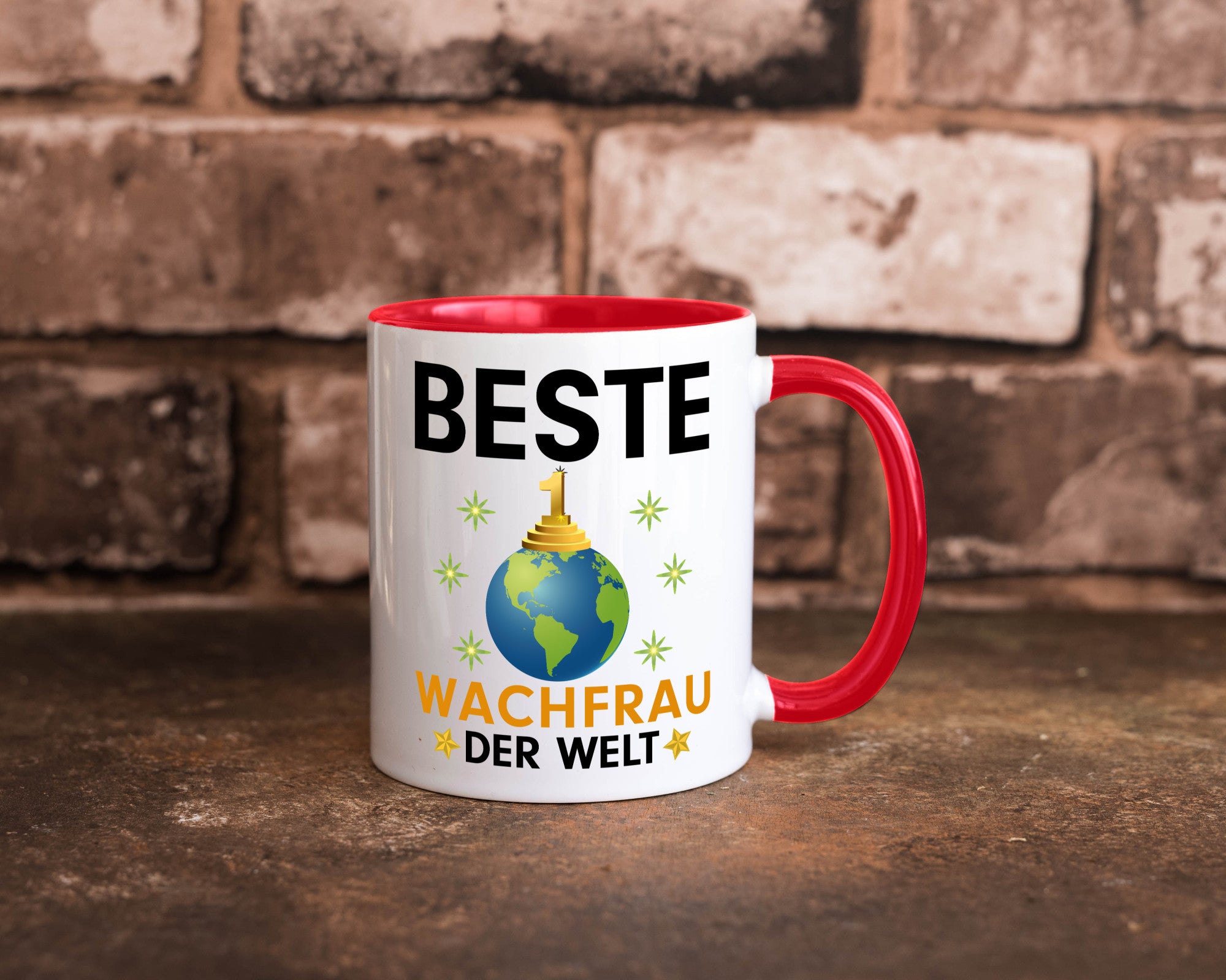 Welt Beste Wachfrau | Wachpersonal Nachtwächter Geschenk Humor Geschenkidee