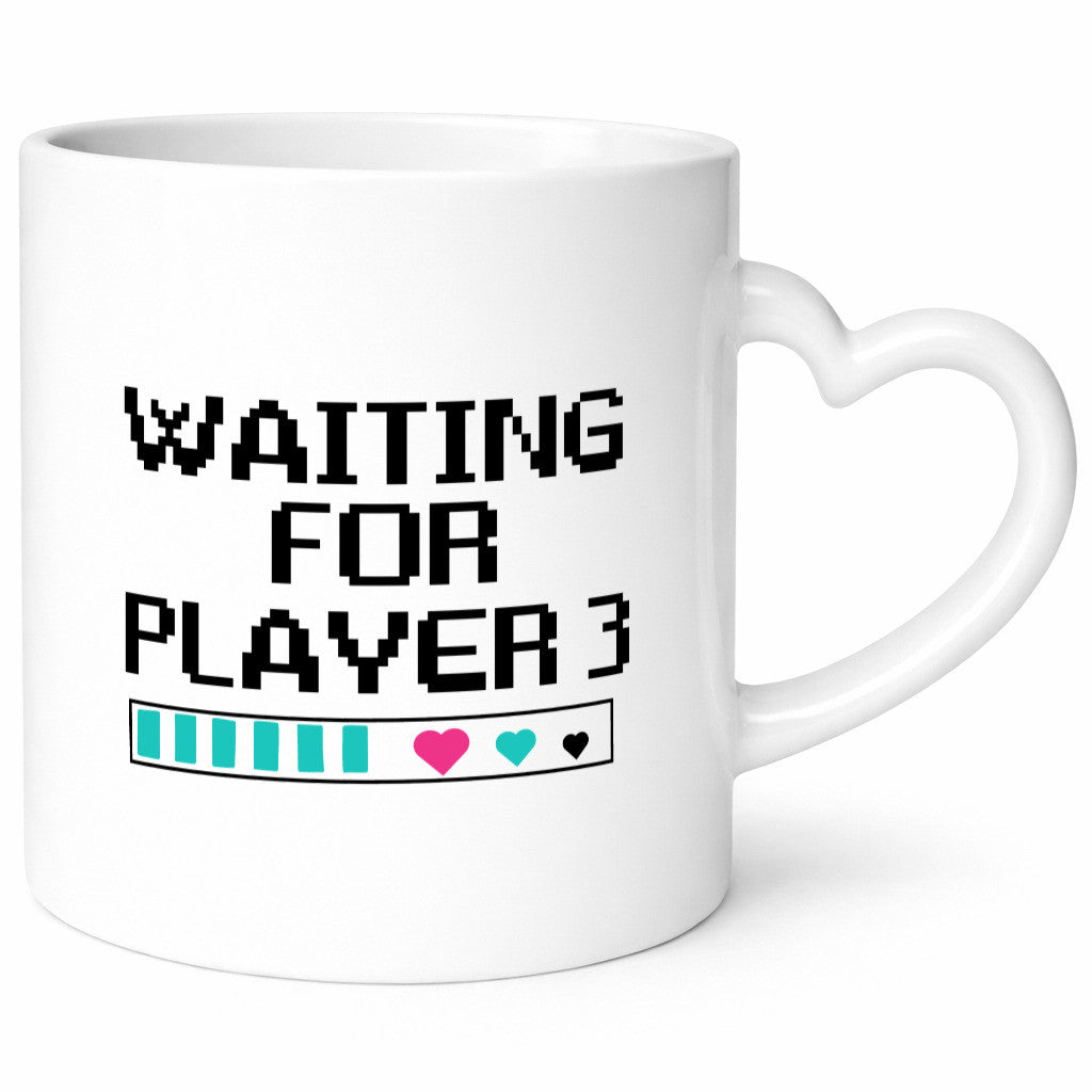 Waiting for Player 3 | Schwangerschaft Tasse Eltern lustiger Spruch Geschenk