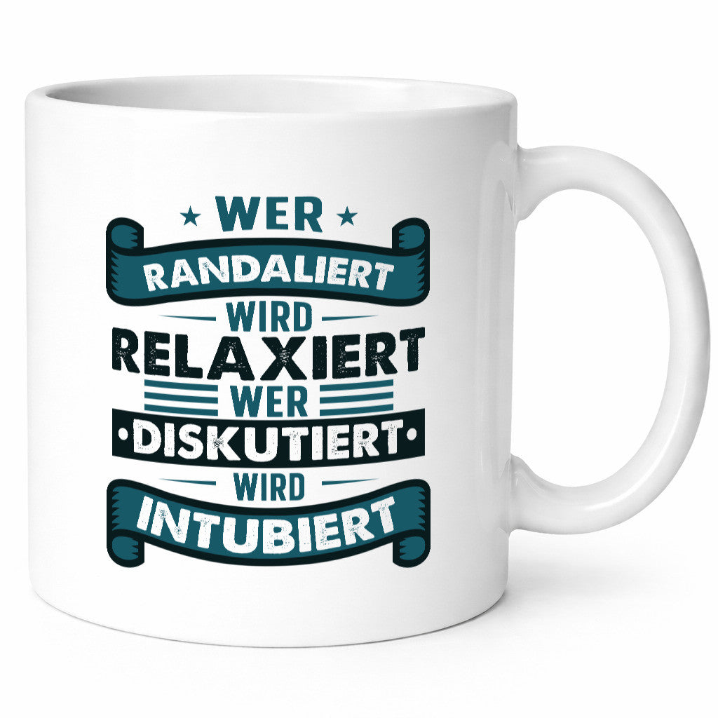 Randalierend, diskutierend, intubierend | Sterne Humor Tierliebhaber Geschenkidee
