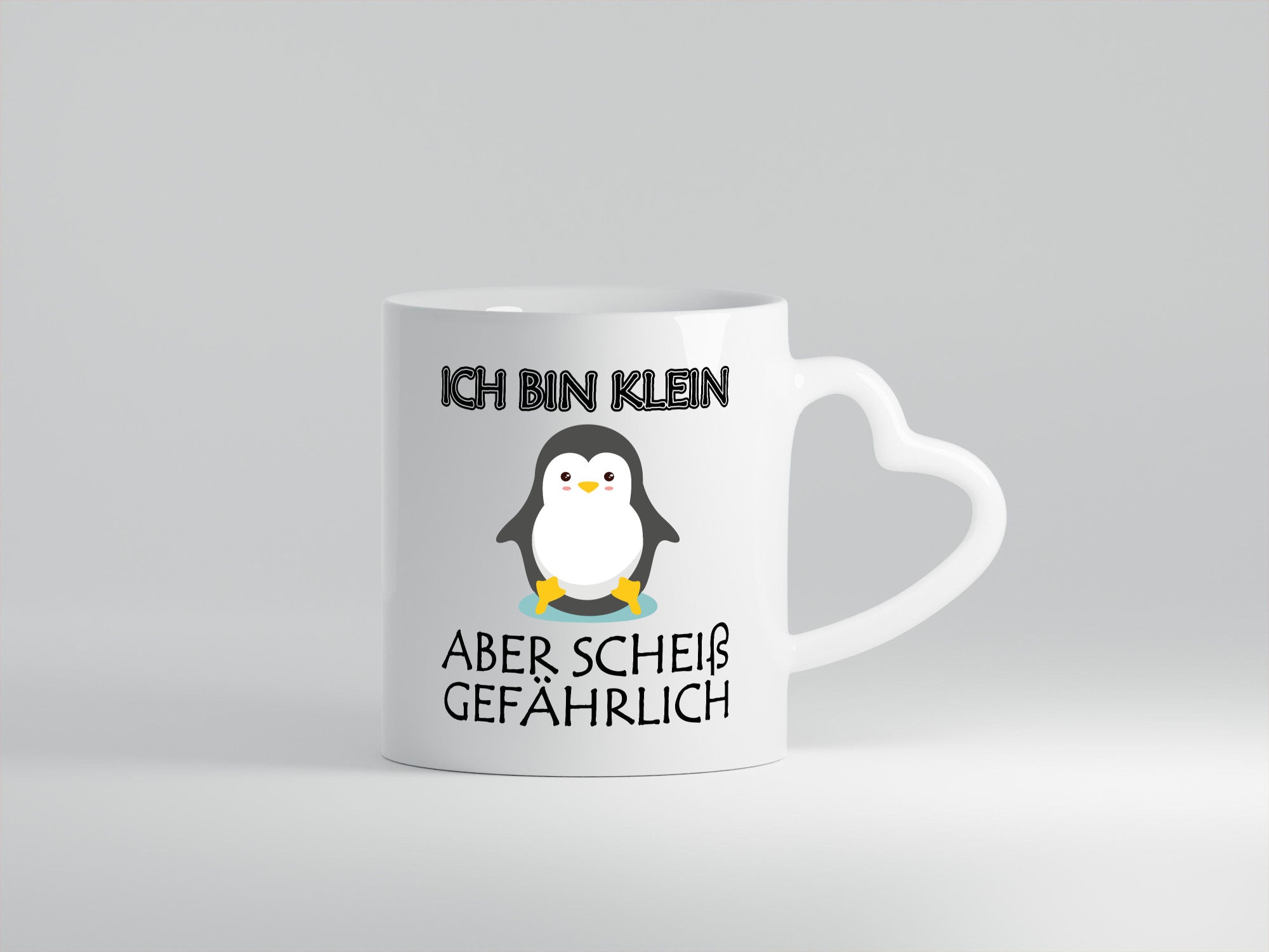 Kleiner Pinguin | klein aber gefährlich süßer Spruch Geschenkidee Humor Tasse
