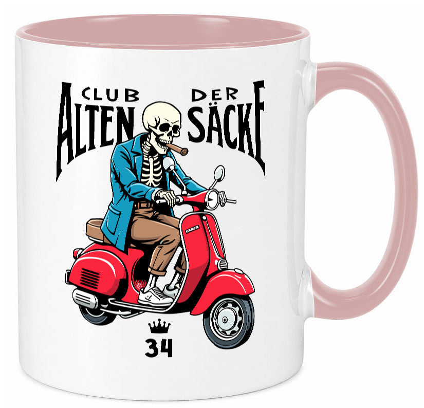 34. Geburtstag | 34 Jahre Club der alten Säcke lustiger Spruch Geschenk Tasse