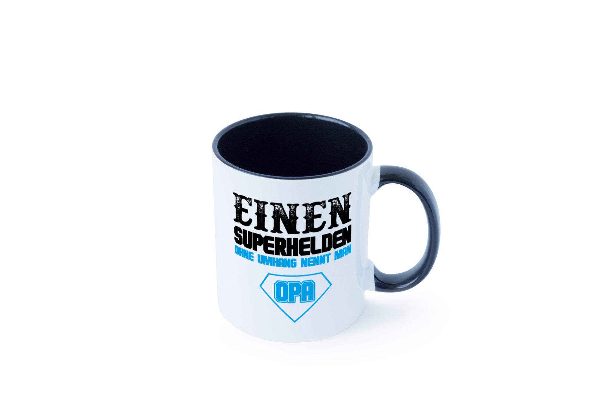Superheld Opa Geschenk Familie Geschenkidee lustiger Spruch Tasse