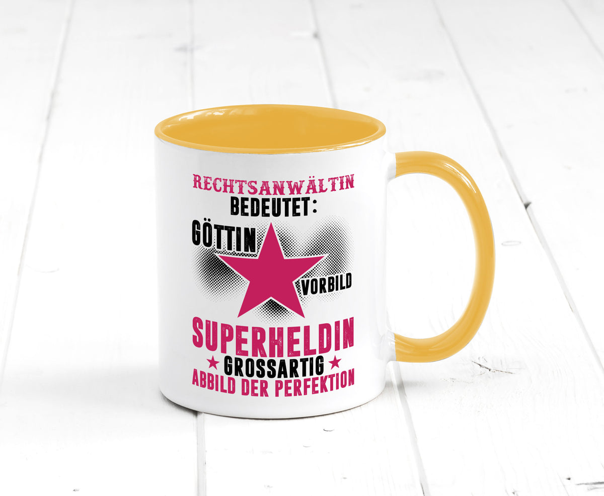 Bedeutung von Rechtsanwältin | Jurstin Anwältin Humor Geschenkidee Tasse