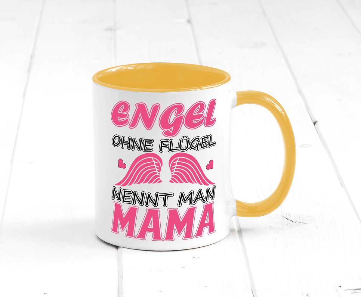 Mama Engel Humor Familie Geschenkidee Tasse