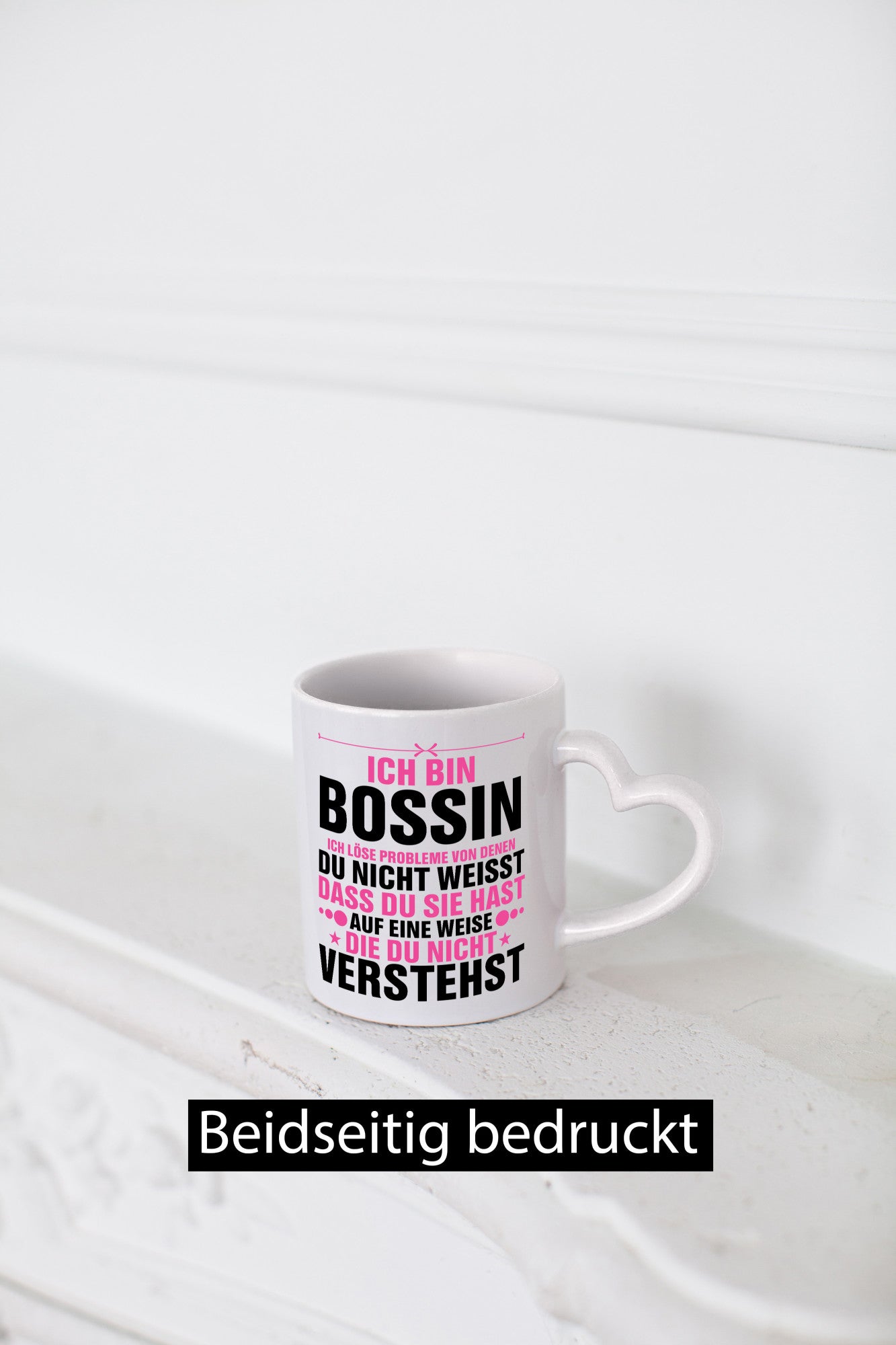 Löse Probleme: Bossin | Führungskraft Vorgesetzte lustig Humor Geschenkidee