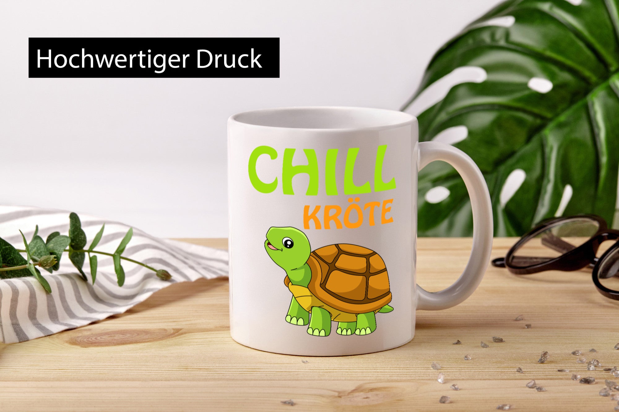 Chill Kröte | lustige Tasse Spruch Chillkröte Geschenkidee Humor