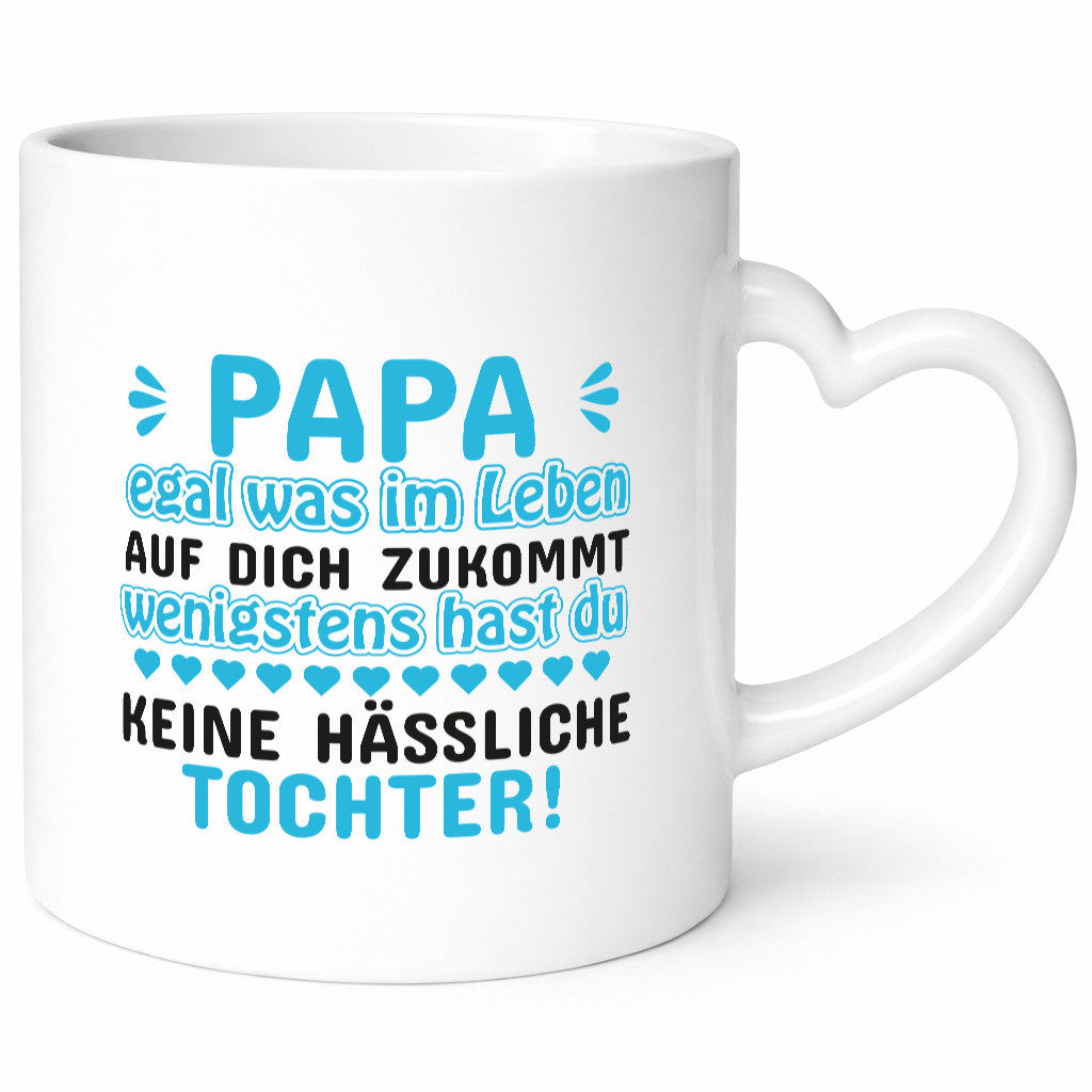 Tasse für Papa | Tochter Vatertag lustiger Spruch Geschenkidee Familie Humor