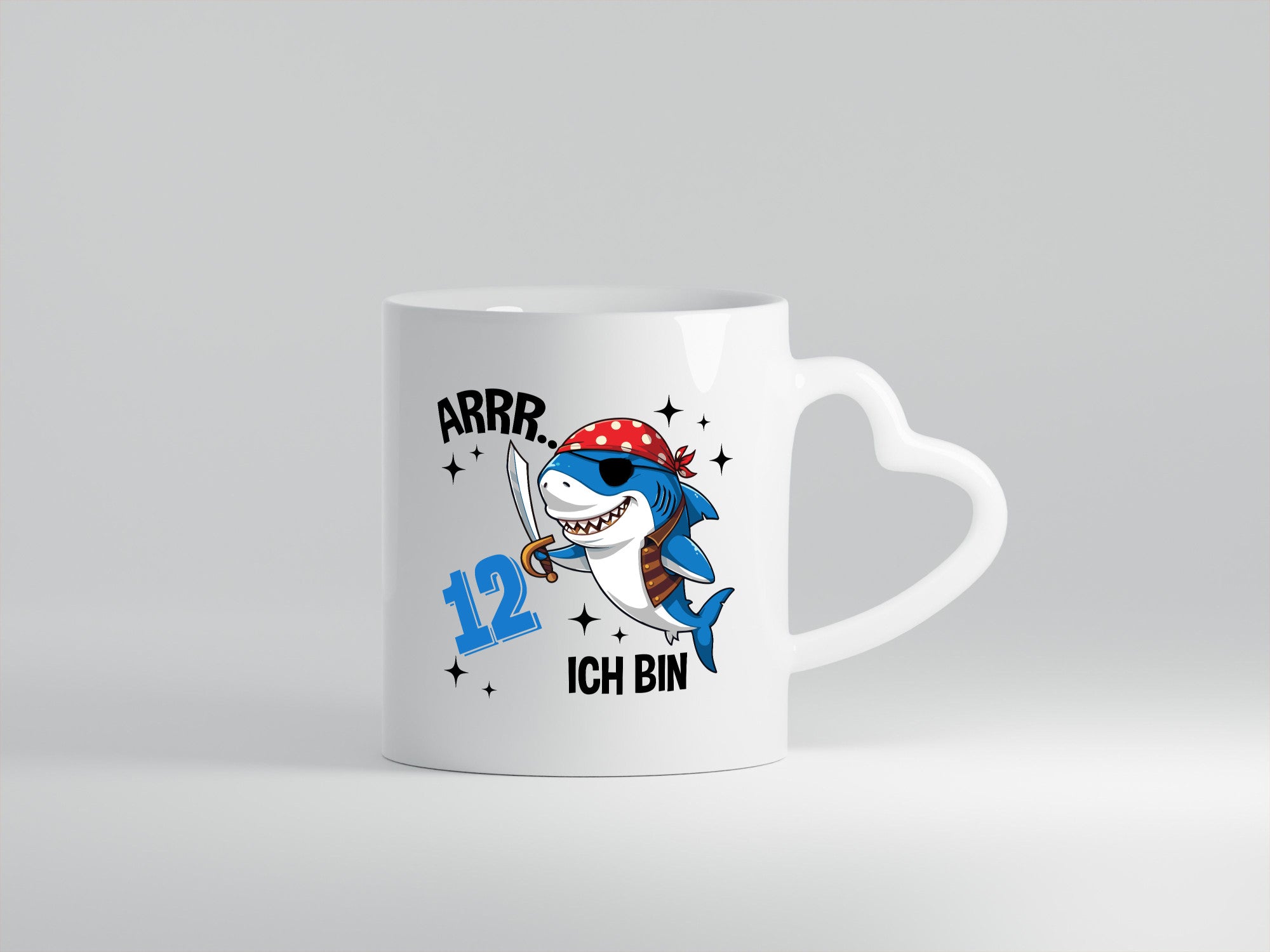 12. Geburtstag | 12 Jahre Arr Pirat Hai Piraten Geschenk Geschenkidee lustiger