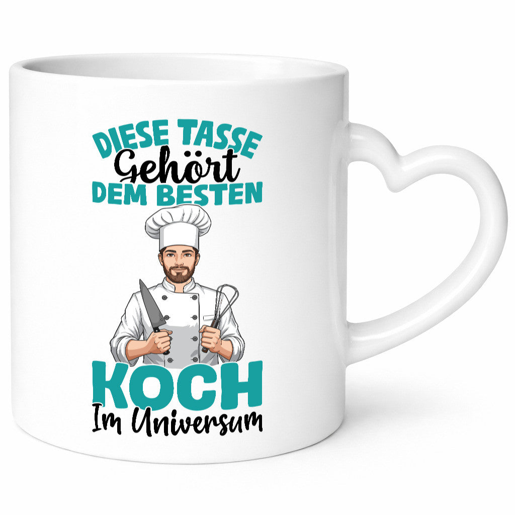 Im Universum: Koch | Chefkoch Humor Arbeit Kollegen Büro Geschenkidee Tasse