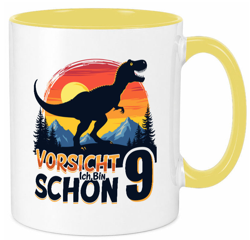 8. Geburtstag | 8 Jahre Dinosaurier v2 Geschenkidee Humor Tasse