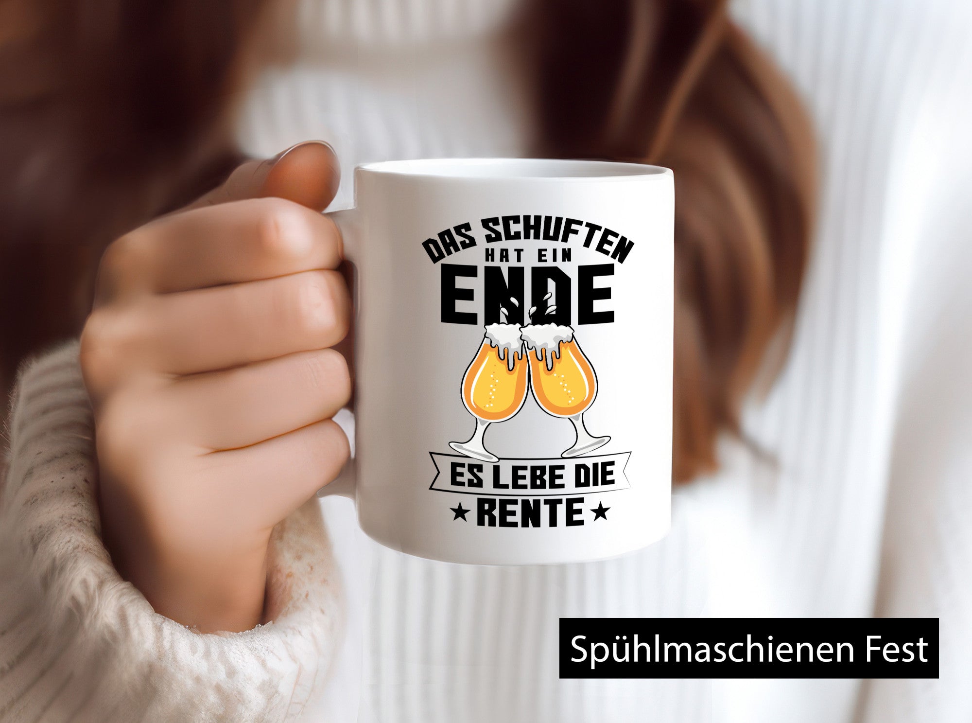 Es lebe die Rente | Bierliebhaber Rentner Ruhestand Humor Jubiläum Geschenkidee