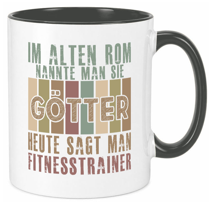Heute sagt man: Fitnesstrainer | Personal Trainer Geschenkidee Humor Tasse