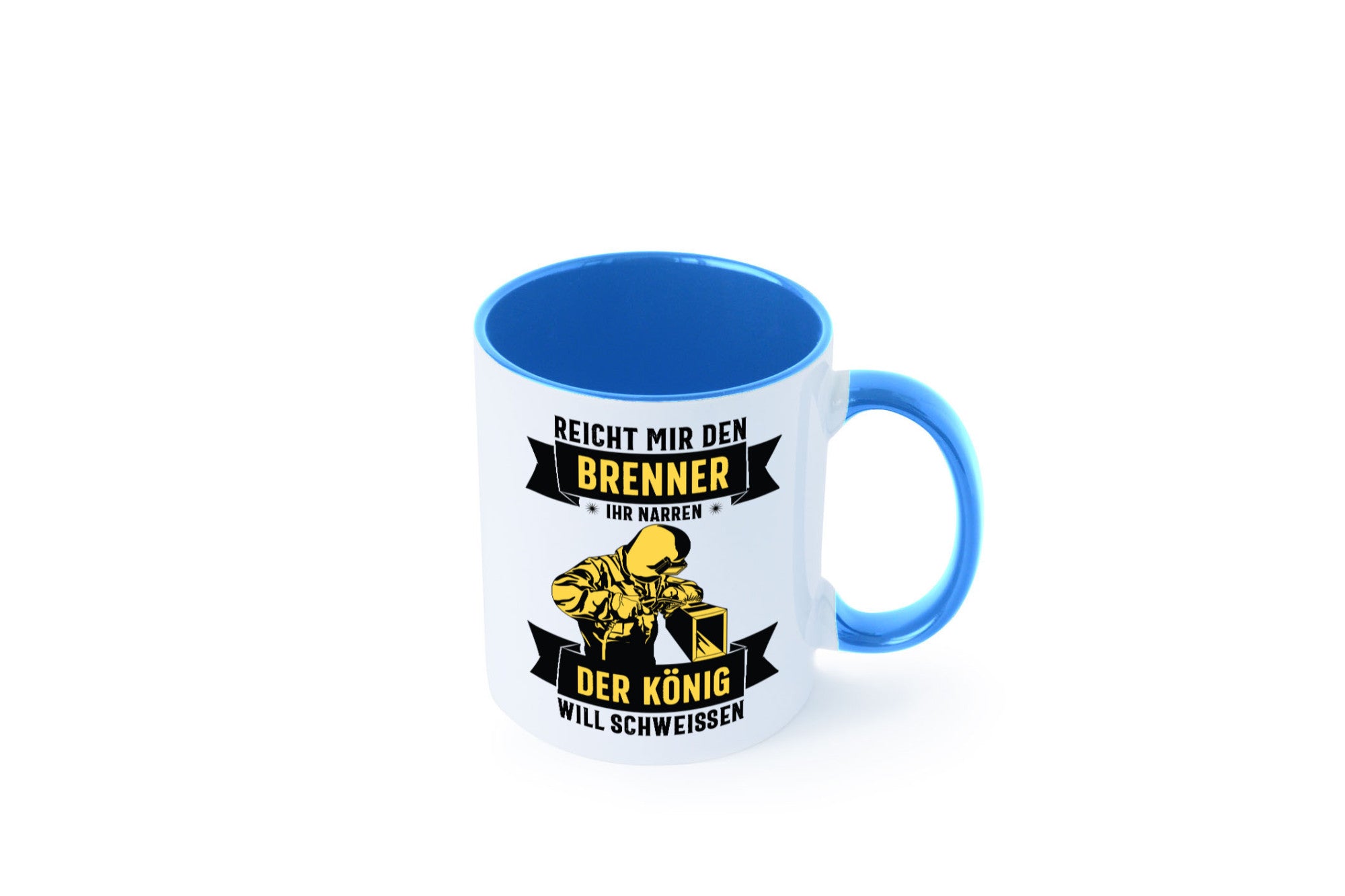König will schweissen | Schweisser Sterne lustiger Spruch Geschenk Humor