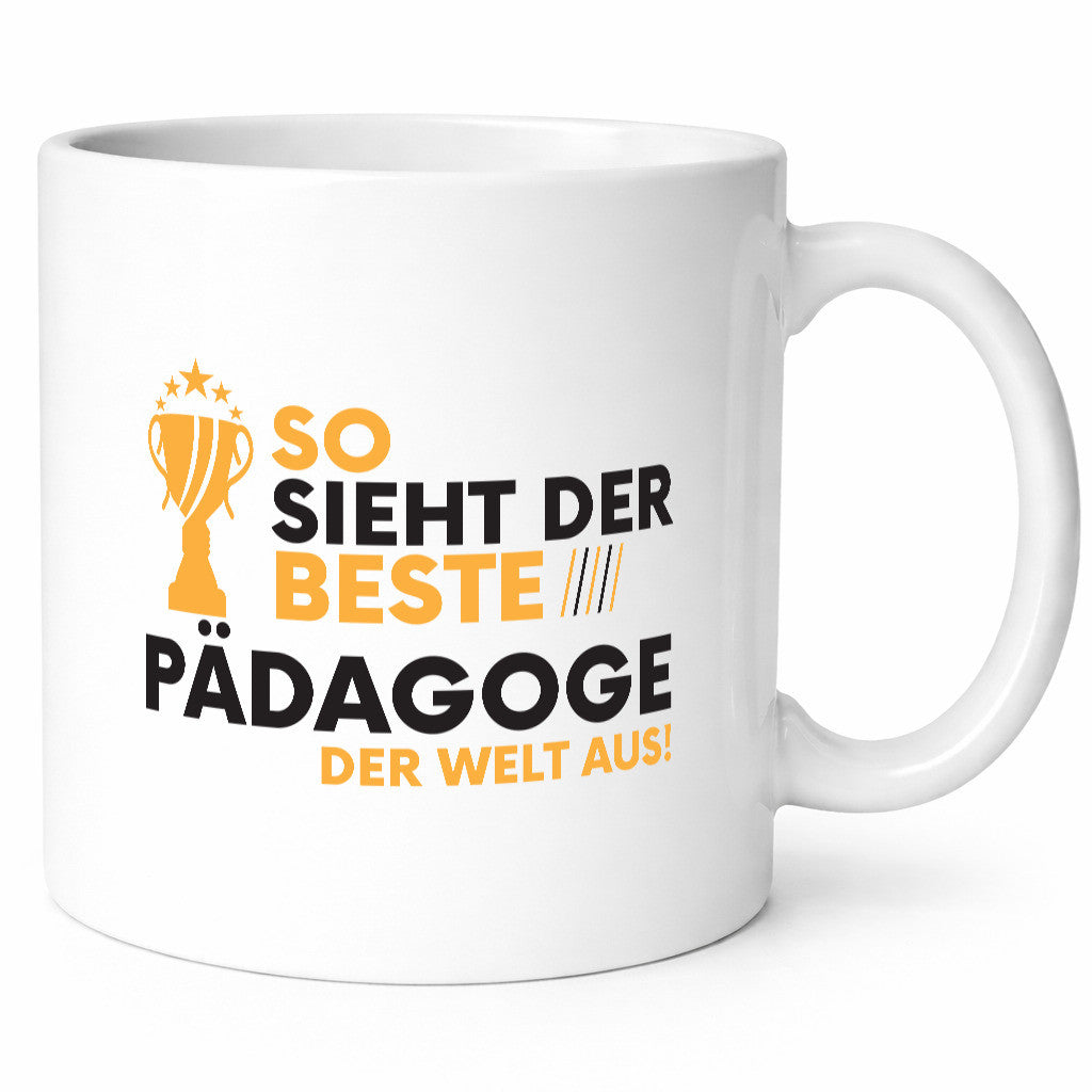 Der Weltbeste Pädagoge | Pädagogik Humor Geschenkidee Tasse