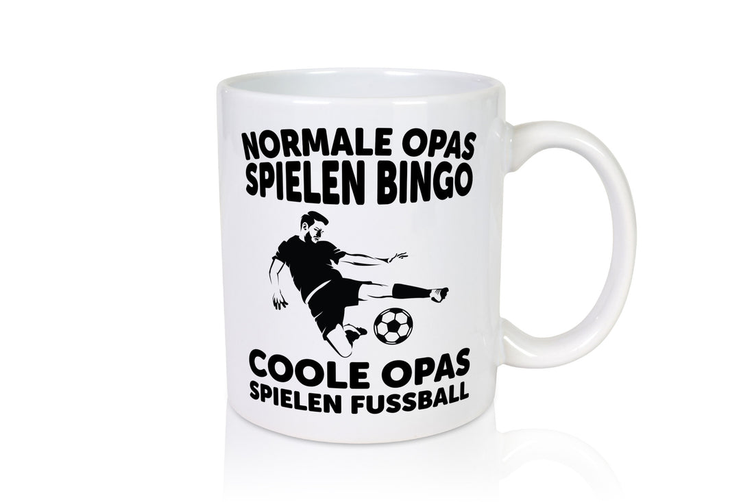 Normale Opas spielen Bingo, coole Fußball | Spieler Geschenkidee Familie Humor